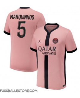 Günstige Paris Saint-Germain Marquinhos #5 3rd trikot 2024-25 Kurzarm